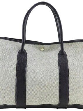 HERMES Garden party 36 PM Tote Bag gray Tower ash Women